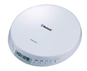 (中古品) AMZTOP 東芝エルイートレーディング TY-P30 ホワイト [Bluetooth対応ポータブル CDプレーヤー ]