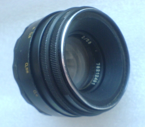 (中古品) HELIOS-44-2　M42　2/58　ロシアレンズ