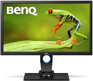 (中古品) BenQ カラーマネージメントモニター ディスプレイ SW2700PT 27インチ/WQHD/IPS/DisplayPort,HDMI,DVI搭載/遮光フード付/AdobeRGB/写真編集用