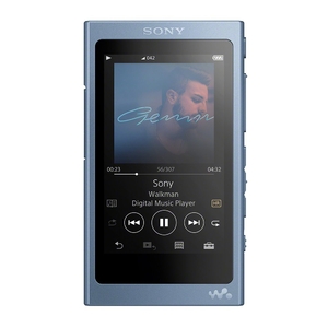 (中古品) ソニー ウォークマン Aシリーズ 16GB NW-A45 : Bluetooth/microSD/ハイレゾ対応 最大39時間連続再生 2017年モデル ムーンリットブルー NW-A45 L