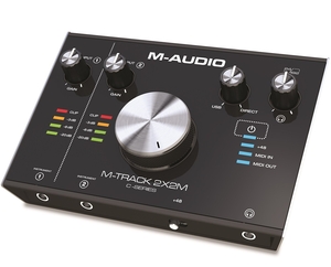 (中古品) M-Audio 24bit/192kHz USB オーディオmidiインター人間の顔 M-Track 2X2M