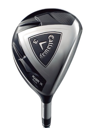 (中古品) Callaway(キャロウェイ) RAZR X BLACK フェアウェイウッド RAZR X SERIES シャフト 番手 5W フレックス S 日本仕様