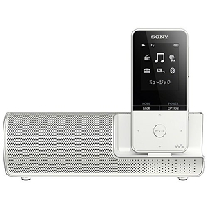 (中古品) ソニー ウォークマン Sシリーズ 16GB NW-S315K : MP3プレーヤー Bluetooth対応 最大52時間連続再生 イヤホン/スピーカー付属 2017年モデル ホワイト NW-S315K W