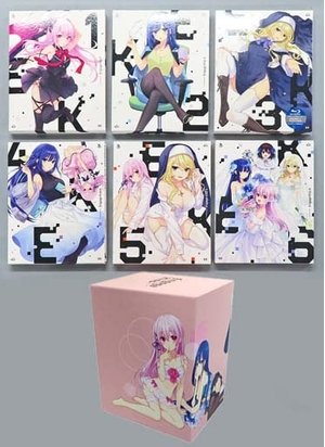 (中古品) 【ブルーレイ　つなこ描き下ろし全巻収納BOX付き】　Engage Kiss 完全生産限定版　1-6全巻セット [ Blu-rayセット]