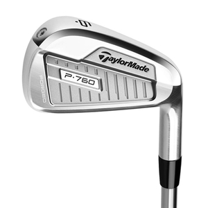 (中古品) TAYLOR MADE(テーラーメイド) P760 アイアンセット 2018年モデル スチール メンズ AD947509 右 ロフト角:IR#5:25.5度/IR#6:29度/IR#7:33度/IR#8:37度/IR#9:41.5度/IR#PW:46度/ 番手:IR#5/IR#6/IR#7/IR#8/IR#9/IR#PW/フレックス:S
