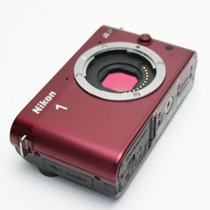 (中古品) Nikon 1 J2 ボディ レッド