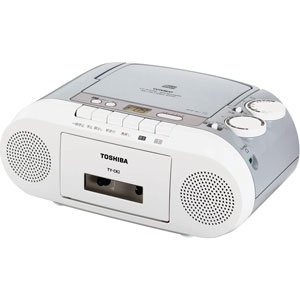 (中古品) 東芝 ラジカセ TY-CK2(H) [ライトグレー]
