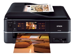 (中古品) EPSON Colorio インクジェット複合機 EP-903A 有線・無線LAN標準搭載 カンタンLEDナビ搭載 前面二段給紙カセット 自動両面印刷標準 6色染料インク