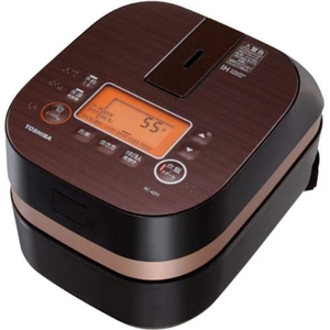 (中古品) 東芝 IHジャー炊飯器（2.5合炊き） グランブラウンTOSHIBA 備長炭かまど本羽釜 RC-4ZPJ-T 19,616円