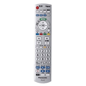 (中古品)パナソニック 純正テレビ用リモコン N2QAYB000786