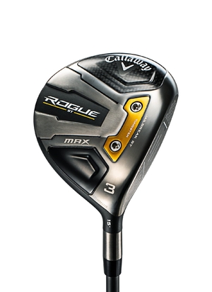 (中古品) キャロウェイ(Callaway) 右用 フェアウェイウッド ROGUE ST MAX FAIRWAYWOODS (5W, 18度, VENTUS 5 for Callaway, SR, 42.5インチ, D2, 中調子) メンズ ブラック
