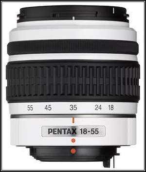 (中古品) Pentax smc pentax-da L 18 ？ 55 mm f3 . 5 ？ 5.6 al (ホワイト) forデジタル一眼レフカメラ(新しいinホワイトボックス)