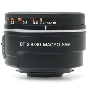 (中古品) ソニー SONY 単焦点マクロレンズ DT 30mm F2.8 Macro SAM APS-C対応