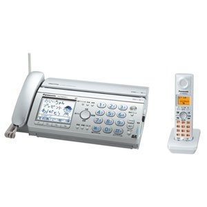 (中古品) パナソニック おたっくす デジタルコードレスFAX 子機1台付き シルバー KX-PW608DL-S