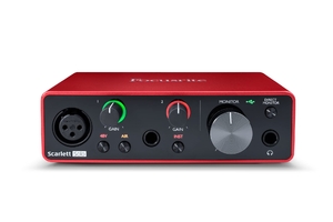 (中古品) Focusrite フォーカスライト オーディオインターフェース 2イン/2アウト 24bit/192kHz Scarlett Solo (3rd Gen) 【国内正規品】