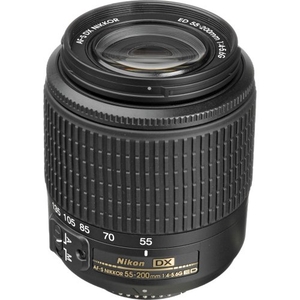 (中古品) Nikon 望遠ズームレンズ AF-S DX VR Zoom Nikkor ED 55-200mm f/4-5.6G ニコンDXフォーマット専用