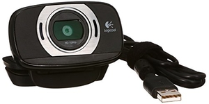 (中古品) ロジクール ウェブカメラ C615 ブラック フルHD 1080P ウェブカム ストリーミング 折り畳み式 360度回転 国内正規品 間メーカー