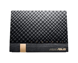 (中古品) ASUS 1734+800Mbps(11a/b/g/n/ac) デュアルバンドギガビットWi-Fi高速無線ルーター RT-AC85U(利用目安環境 最大15台/3階建・4LDK)