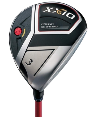 (中古品) DUNLOP(ダンロップ) フェアウェイウッド XXIO ゼクシオ イレブン フェアウェイウッド 【カタログ純正シャフト装着モデル】 MP1100 シャフト カーボン メンズ 右 レッド ロフト角:18度 番手#:5 フレックス:SR