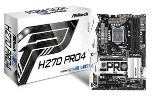 (中古品) ASRock Intel H270チップセット搭載 ATXマザーボード H270 Pro4