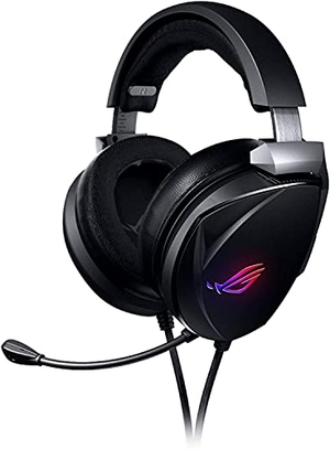 (中古品) ASUS ゲーミングヘッドセット ROG THETA 7.1 PC、PS5、Nintendo Switch、Mac USB-C 装備 リアル7.1サラウンドサウンド 8つ独立Essenceドライバー AIノイズキャンセリングマイク 特殊高速冷却ファブリック