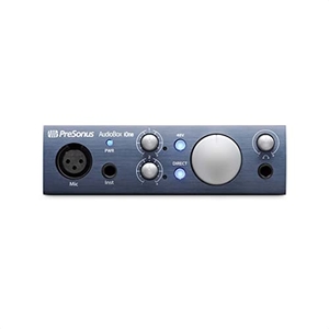 (中古品) PreSonus AudioBox iOne USB/iPadオーディオ・インターフェース 24Bit 96kHz 2入力/2出力 Studio One Artistバンドル