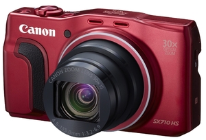 (中古品) Canon デジタルカメラ PowerShot SX710 HS レッド 光学30倍ズーム PSSX710HS(RE)