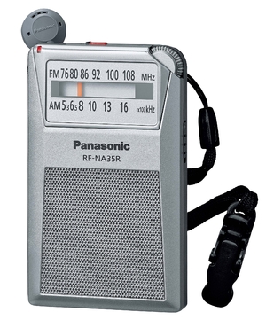 (中古品) パナソニック FM/AM 2バンドレシーバー RF-NA35R-S