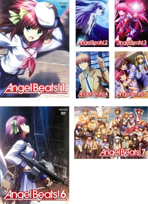 (中古品) Angel Beats! エンジェル ビーツ [レンタル落ち] 全7巻セット [マーケットプレイスDVDセット商品]