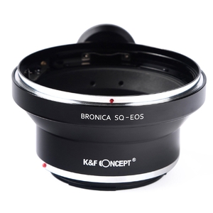 (中古品) K&amp;F Concept レンズマウントアダプター KF-BSQEF (ブロニカSQマウントレンズ → キャノンEFマウント変換)