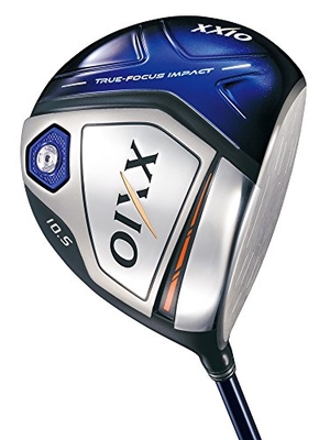 (中古品) DUNLOP(ダンロップ) ドライバー XXIO X ゼクシオ テン ドライバー MP1000 シャフト カーボン メンズ 右 ネイビー ロフト角:10.5度 番手:1W フレックス:R