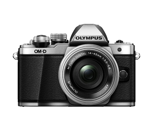 (中古品) OLYMPUS ミラーレス一眼 OM-D E-M10 MarkII 14-42mm EZレンズキット シルバー