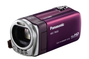(中古品) パナソニック デジタルハイビジョンビデオカメラ バイオレット HDC-TM35-V