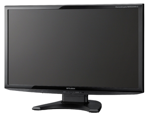 (中古品) MITSUBISHI 23型ワイド液晶ディスプレイ IPSパネル採用 倍速補間機能搭載 ブラック RDT233WX-Z(BK)