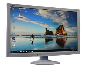 (中古品) NEC 23.6型ワイド液晶ディスプレイ(白) LCD-AS241W