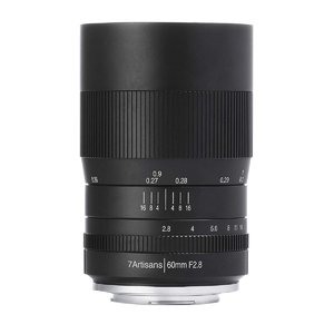 (中古品) 七工匠 7Artisans 60mm F2.8 Macro Xマウント 富士フイルムX レンズ