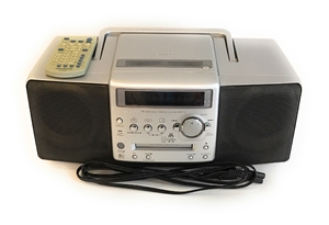 (中古品) KENWOOD MDX-L1-H CD・MD・ラジオパーソナルステレオシステム グレー