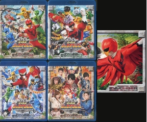 (中古品) 動物戦隊ジュウオウジャー Blu-ray COLLECTION 初回BOX付全4巻セット [マーケットプレイス Blu-rayセット]