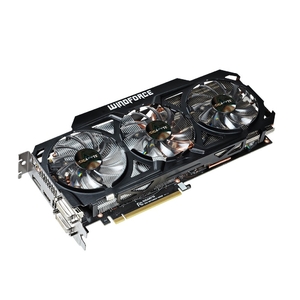 (中古品) GIGABYTE グラフィックボード GeForce GTX760 OCモデル PCI-Ex16 4GB WINDFORCE3X GV-N760OC-4GD