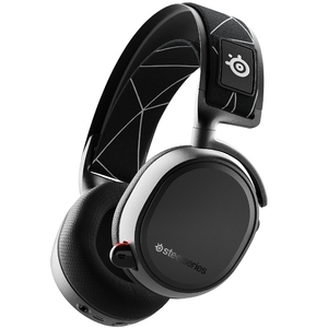 (中古品) SteelSeries ゲーミングヘッドセット 無線 ワイヤレス スマホ 2.4Ghz/Bluetooth対応 密閉型 PC PS5 PS4 Arctis 9 Wireless 61484 ブラック M