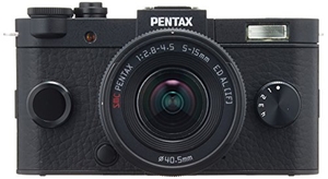 (中古品) PENTAX ミラーレス一眼 Q-S1 ズームレンズキット [標準ズーム 02 STANDARD ZOOM] ブラック 06076