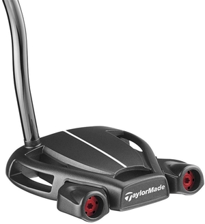 (中古品) TAYLOR MADE(テーラーメイド) パター Spider TOUR パター BLACK DOUBLE BEND 2018年モデル メンズ N0729726 右 ロフト角:2.5度 番手:PT