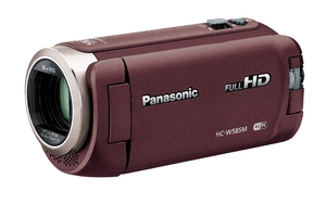 (中古品) パナソニック HDビデオカメラ W585M 64GB ワイプ撮り 高倍率90倍ズーム ブラウン HC-W585M-T 29,562円