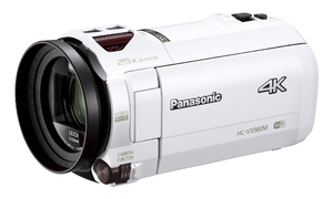 (中古品) パナソニック デジタル4Kビデオカメラ VX980M 64GB あとから補正 ホワイト HC-VX980M-W