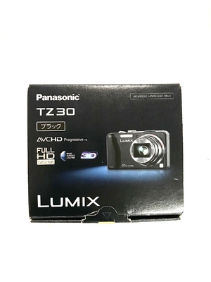 (中古品) パナソニック デジタルカメラ ルミックス TZ30 光学20倍 ブラック DMC-TZ30-K