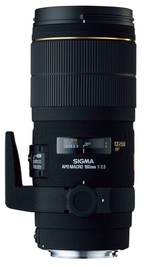 (中古品) シグマ 180mm F3.5APO MACRO EX DG HSM キヤノン用