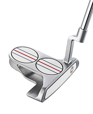 (中古品) オデッセイ (ODYSSEY) 右用 パター WHITE HOT OG 2-Ball BLADE クランクホーゼル (マレットタイプ, 34インチ, スチール) メンズ