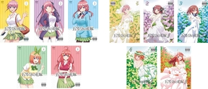(中古品) 五等分の花嫁 第1期 全5巻 + 第2期 ∬ 全5巻 レンタル落ち 全10巻セット