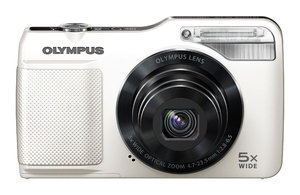 (中古品) OLYMPUS デジタルカメラ VG-170 ホワイト 1400万画素 光学5倍ズーム 15m強力フラッシュ ハイビジョンムービー 3.0型LCD 広角26mm VG-170 WHT