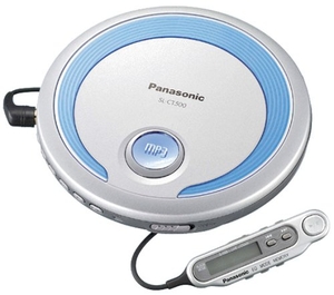 (中古品)Panasonic SL-CT500-A ポータブルCDプレーヤー (ブルー)